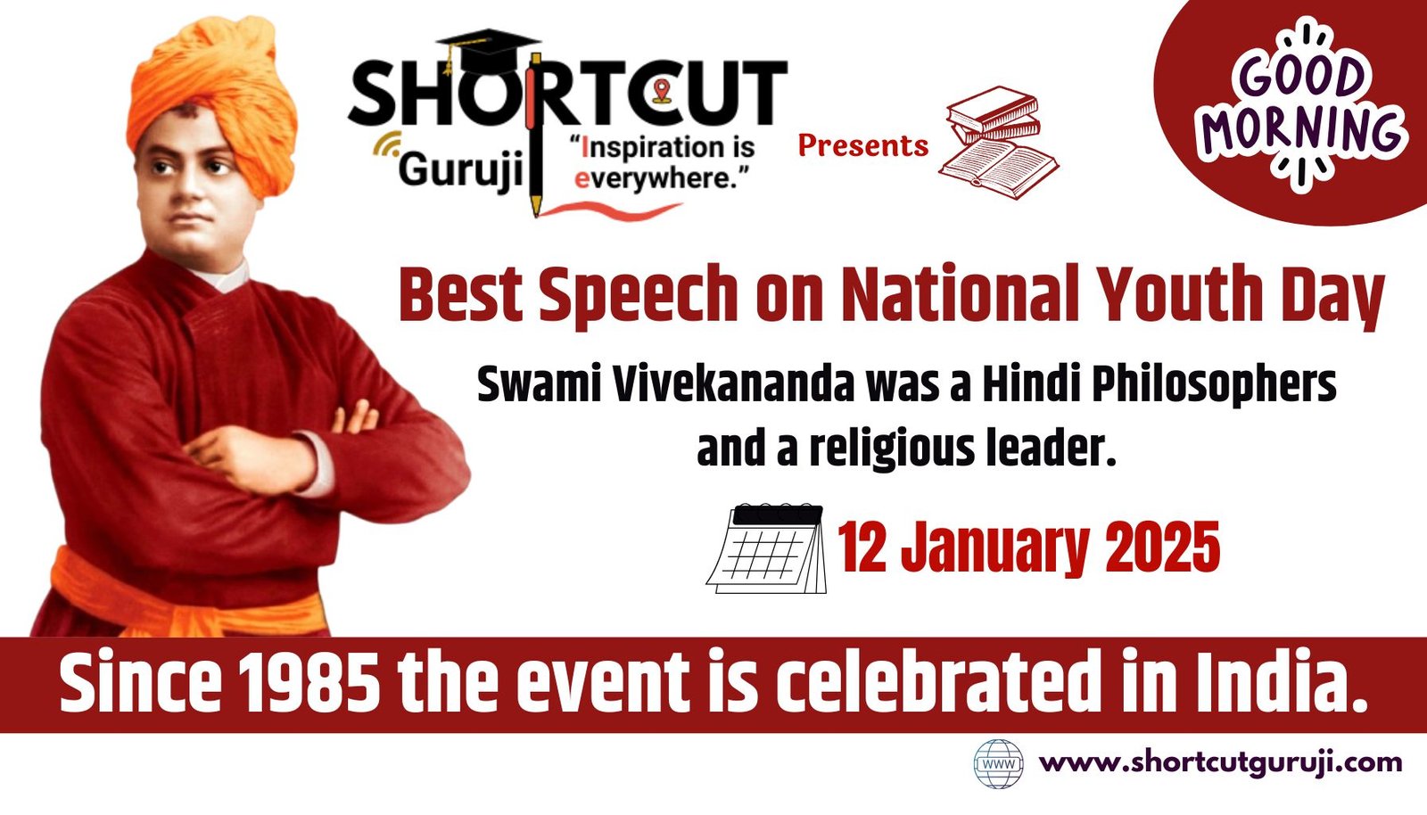 Best Speech on National Youth Day - 12 January 2025