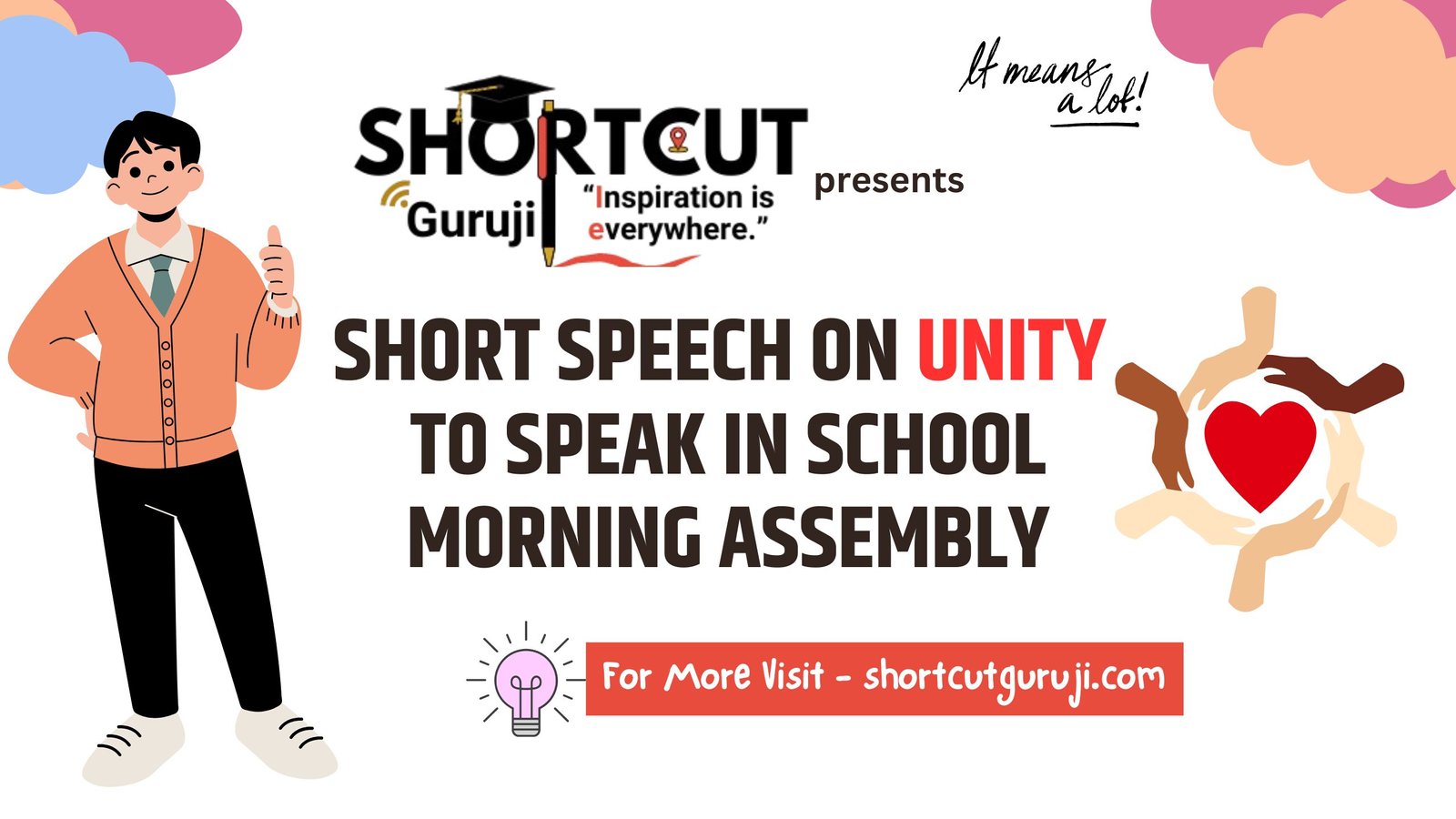 Short Speech on Unity to Speak in School Morning Assembly
