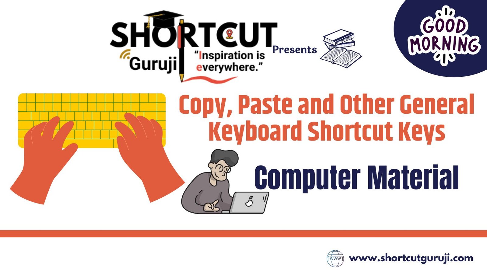Copy, Paste and Other General Keyboard Shortcut Keys